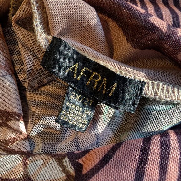 AFRM Butterfly Dress | 2XL - Picture 4 of 4